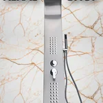 پنل دوش حمام کروم مات